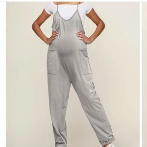 NWT Lahloya Maternity Oversized Jumpsuit